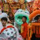 Nguoi An Do choi le hoi Holi voi nhieu mau sac