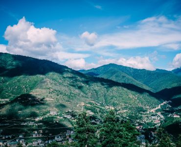 Hoang hon tren thung lung Paro Bhutan